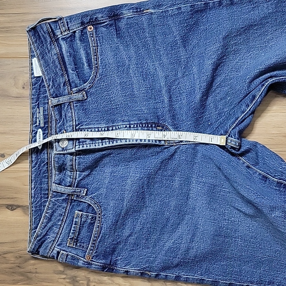 Old Navy Kicker Boot Cut High Rise Button Fly Jeans - Picture 7 of 12